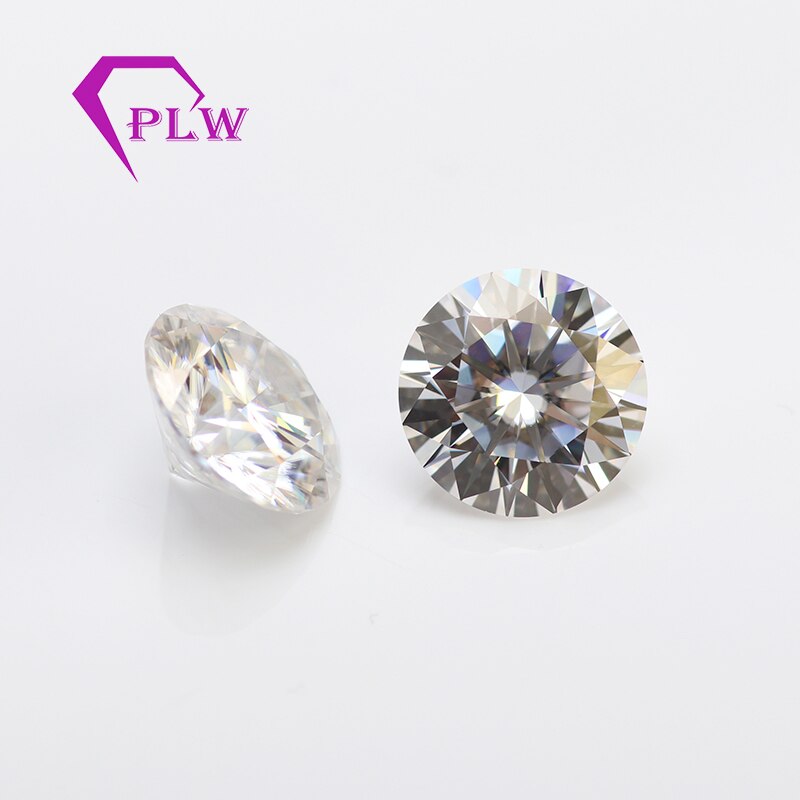 Including The Certification Original GH Color 1ct 6.5mm 3 Ex Brilliant Cut Moissanite Near To Diamonds For Diamante Ring