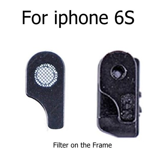 1 einstellen Klebstoff mikrofon Anti Staub Gittergewebe für iPhone 6 6s 7 8 Plus X MIC Staub-beweis Filter auf sterben rahmen mit 3M Kleber aufkleber: Pro iphone 6s