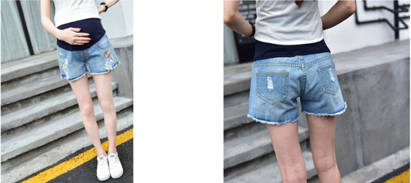 Gravidshorts til gravide sommershorts til gravide gravidshorts s graviditetsbukser plus størrelse m -4xl