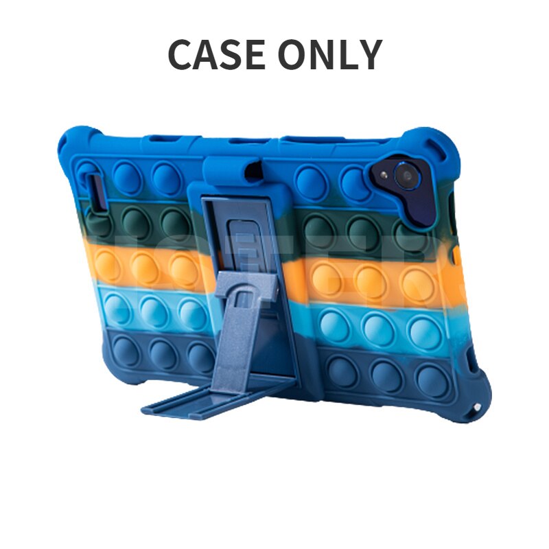 Pro Samsung Galaxis Tab A8 SM-T290 SM-T295 8.0" Tablette PC Sanft Shockproof Silizium Startseite Fall mit Rückseite Kickstand: Frau-XCDB