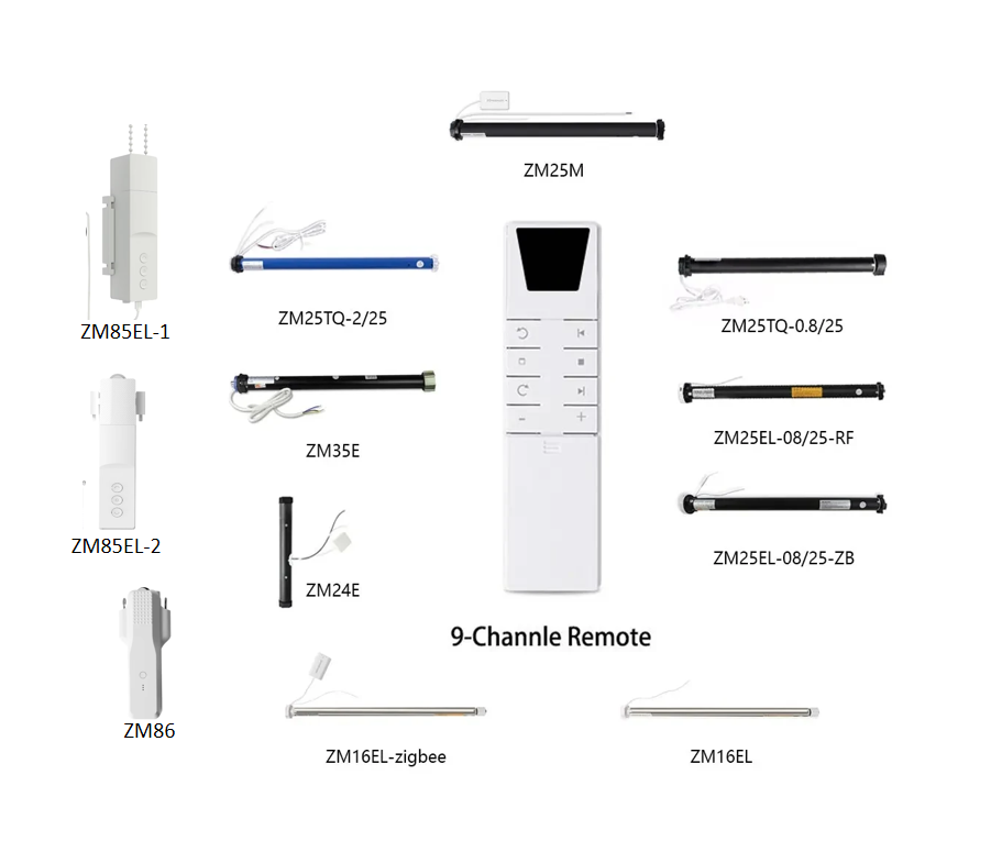 Zemismart Remote Controller, Motor solar panel（It's better to contact us to confirm which is the right remote for you）