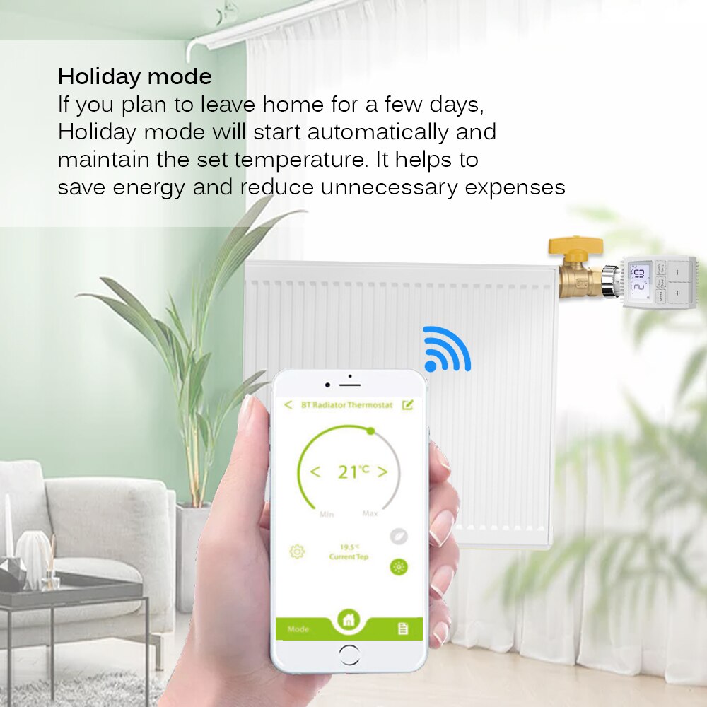 Tuya Smart ZigBee Heizkörper Antrieb TRV Programmierbare Thermostatventil App Remote Temperatur Controller Unterstützung Alexa