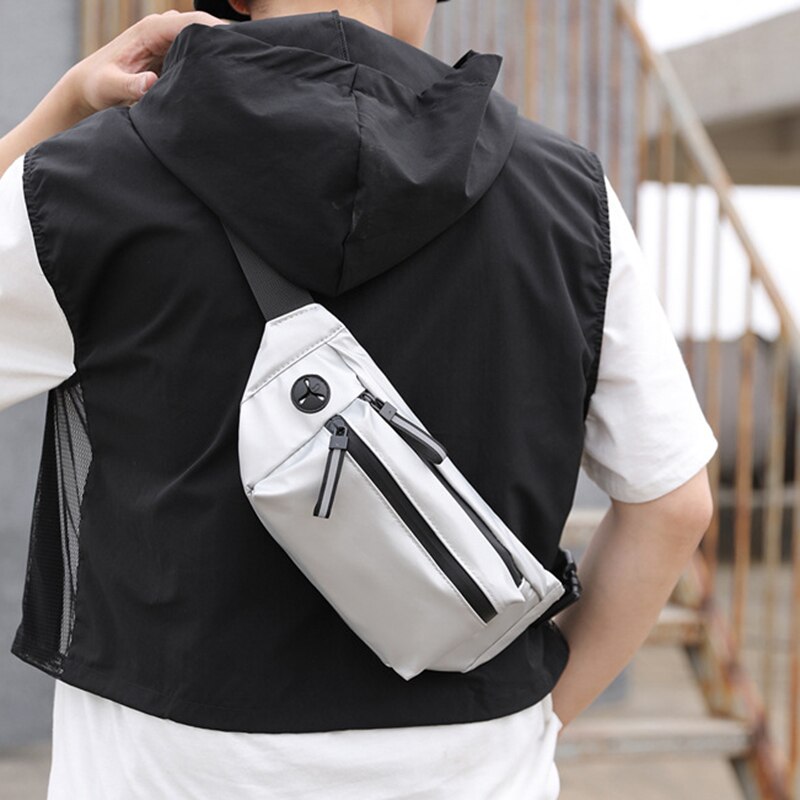 Taille Verpakking Zak Fanny Pack Voor Mannen &amp; Vrouwen Hip Bum Bag Met Verstelbare Riem En Oortelefoon Jack Voor Buitenshuis workout Reizen Pr