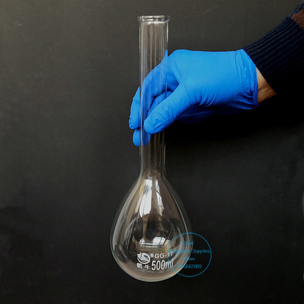 1 Pc Lab 50 Ml Tot 1000 Ml Kjeldner Kolf Hoge Borosilicaatglas Stikstof Vaststelling Kolf Lange Hals Ammoniak Stikstof kolf