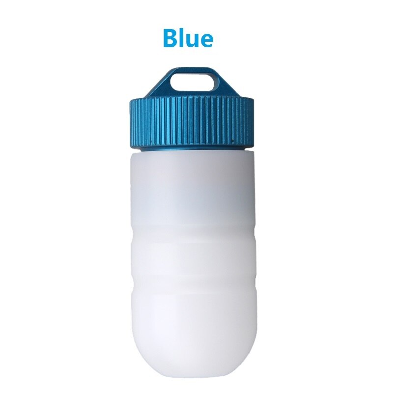 Sukelluslamppu vedenalainen 60m sukellusmerkkivalo useisiin ympäristöihin kannettava valaistus firefly led merkkivalo turvallisempaan sukellukseen: Sininen