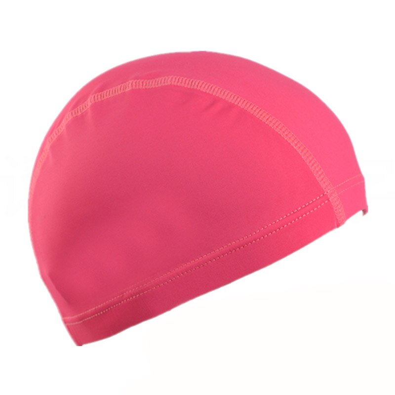 Neutral voksne børn svømmebad hat nylon stof velegnet til elastisk 1pc ren chic hat: 07