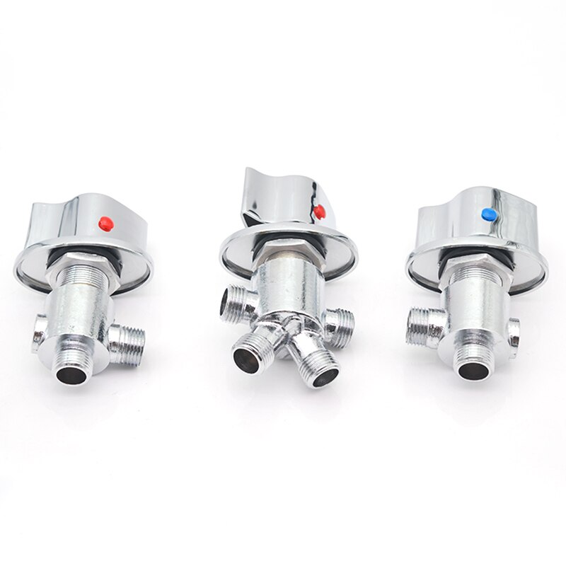 Brass Bathtub Waterfall Tap Diverter 2 Way Switch Control Valve For Shower Mixer Faucet Shower Bath Cascade Waterfall Bathroom