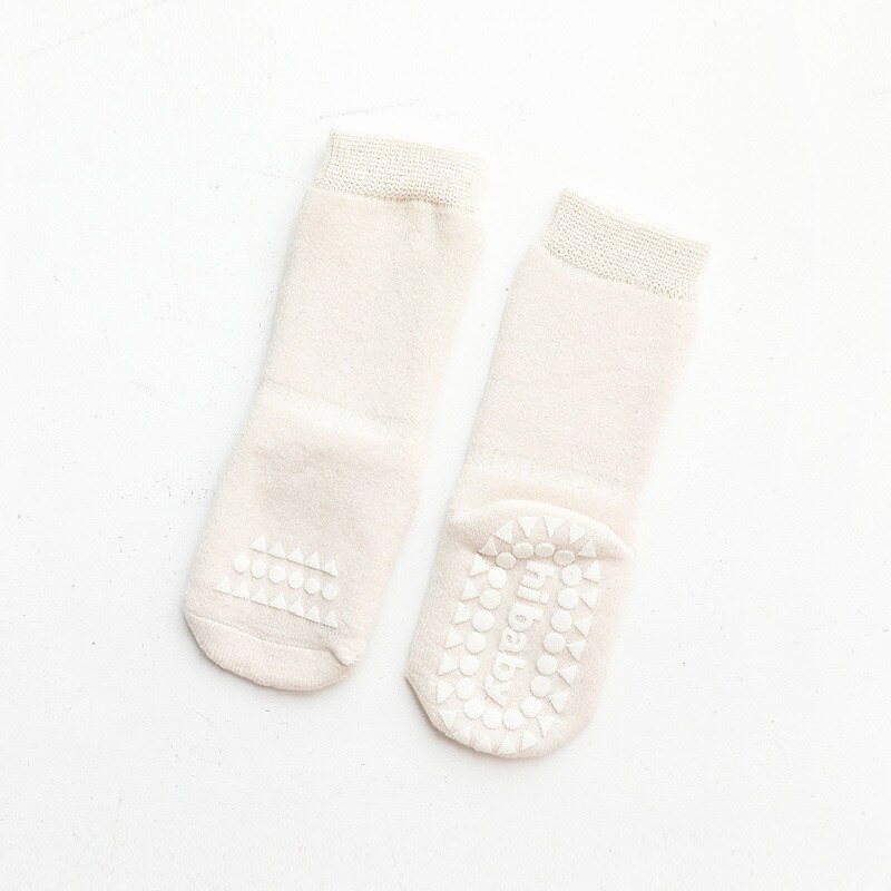 Newborn Socks for Girls Anti Slip Cotton Baby Boy Socks Winter Thick Terry Infant Baby Girls Socks for 0 to 3 Years Kids