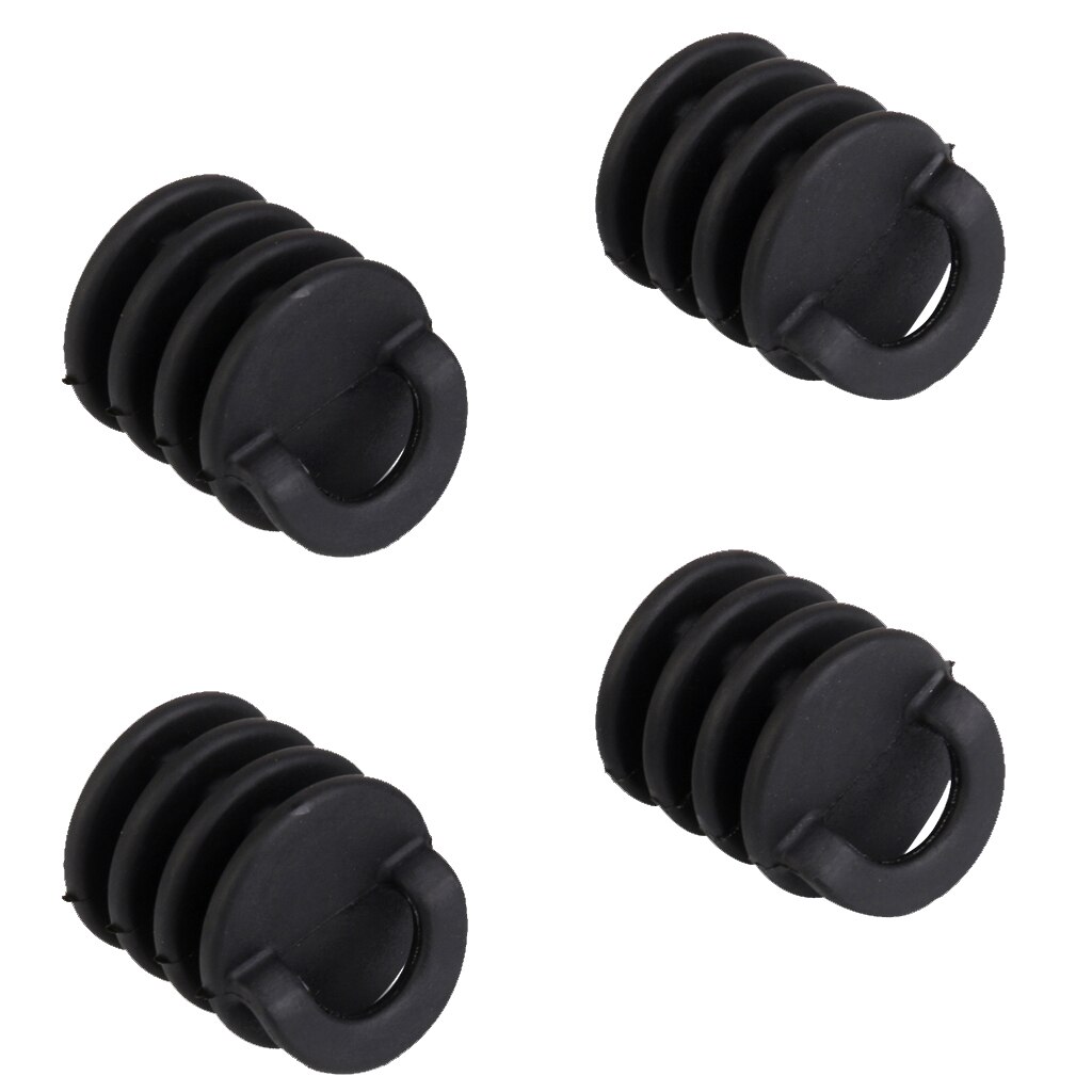 4Pcs Kajak Scupper Stoppers Kano Boot Afvoer Gaten Stekkers Bungs