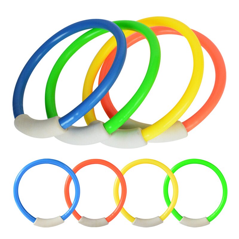 1Pcs Spelen Speelgoed Zwembad Accessoire Willekeurige Kleur Zwembad Onderwater Duiken Ringen Kinderen Kids Dive Ring Voor Zomer Strand water