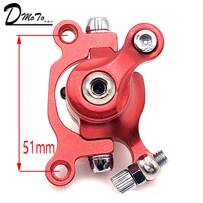 Til zoom skivebremse til el-scooter 10 tommer elektrisk med 140 mm 120mm bremseklodser metal pad bremse rotor cykel dele: C