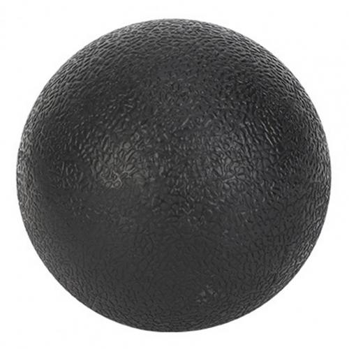 Fitness Round Massage Ball Massager for Thoracic Spine Upper Back Neck Scapula: Black