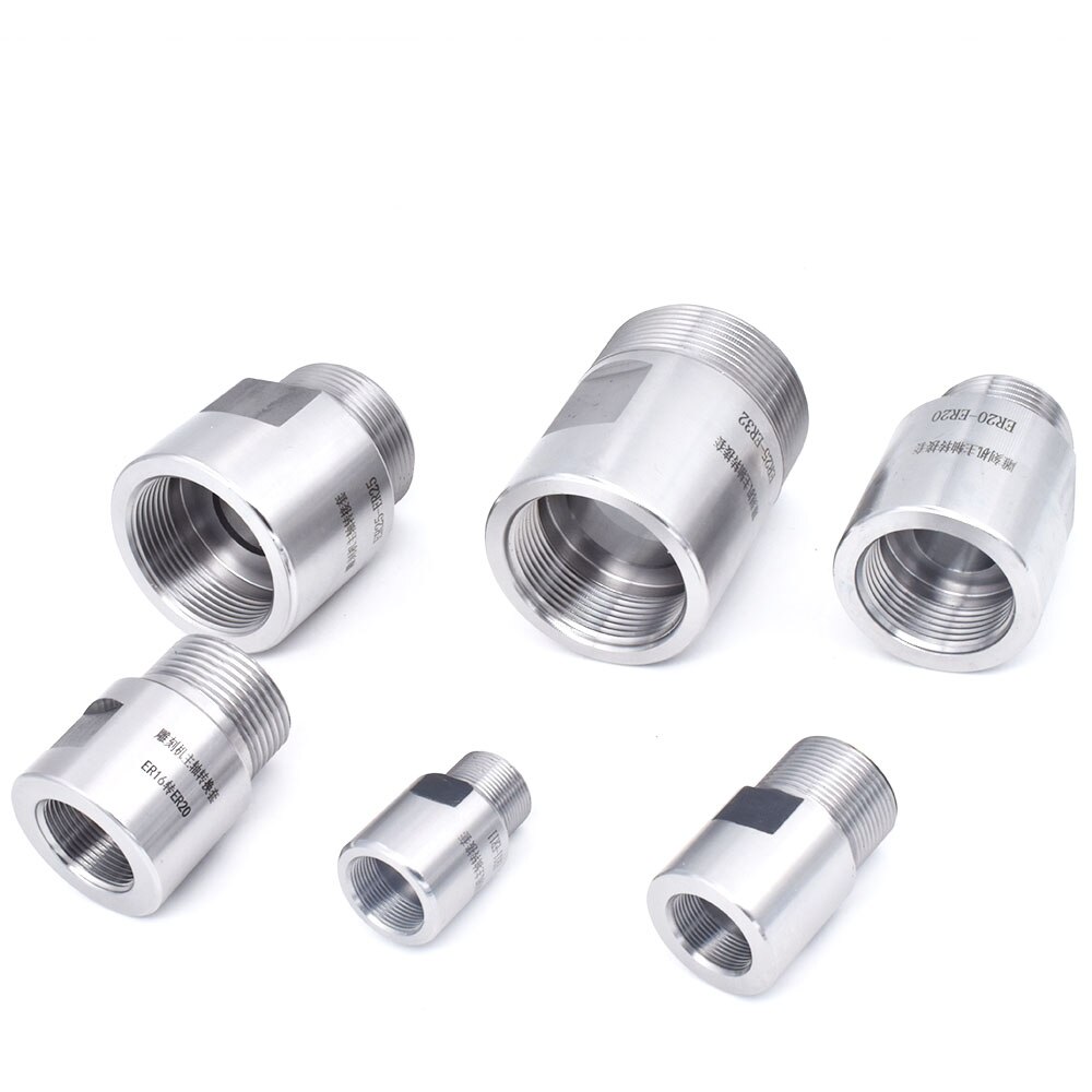 1pcs adapter er11 er16 er20 er25 er32 Extension rod spindle motor Rotor engraving machine spindle motor shaft sleeve
