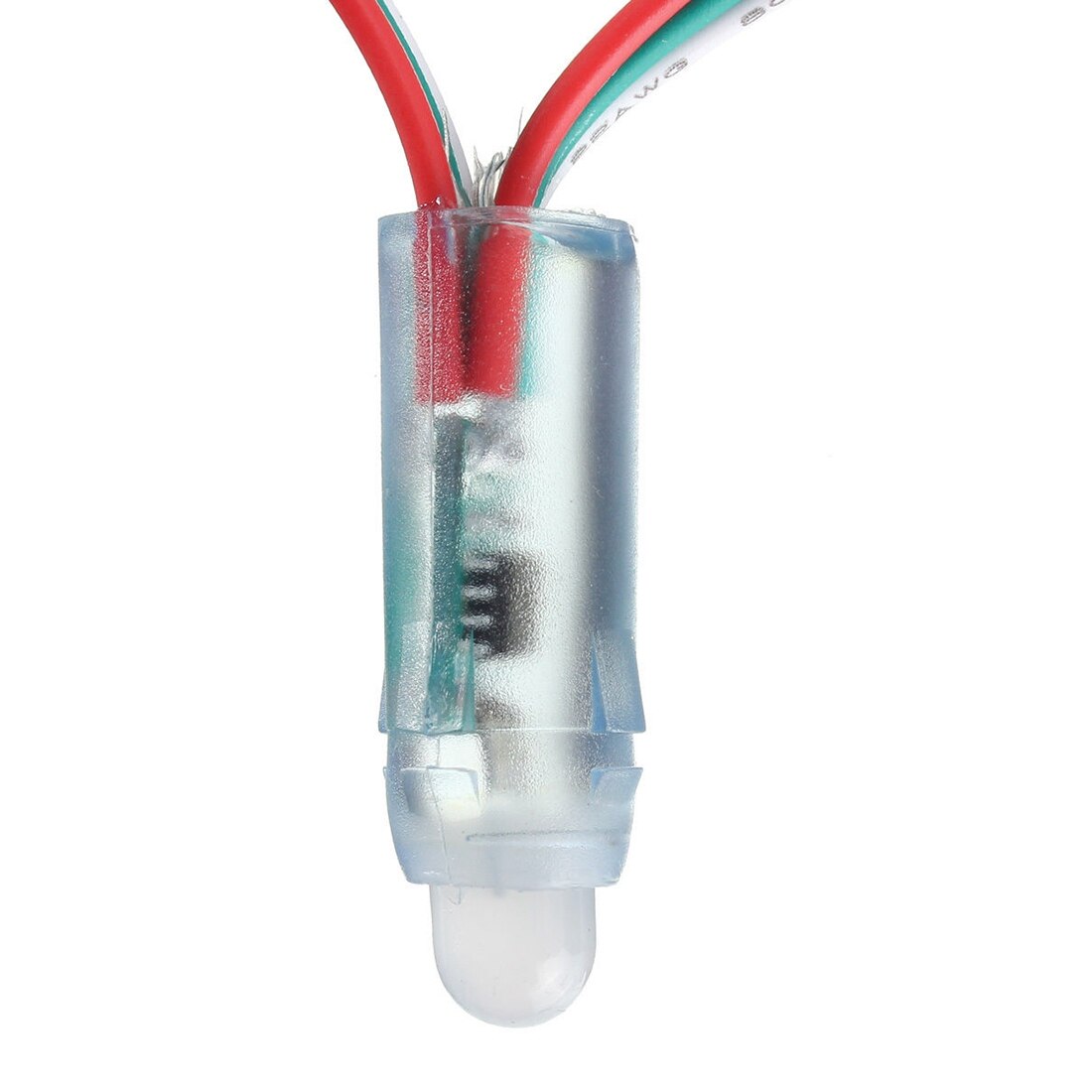 50X12mm LED Module RGB WS2811 Digital Pixel Addressable LEDs Strip Wwaterproof 5V LED String Christmas Wedding Party Home Decor