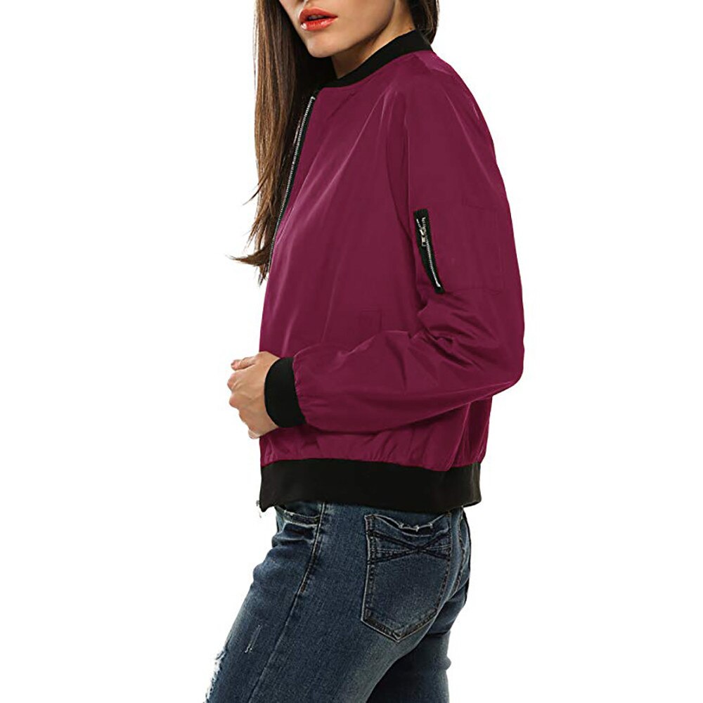 draussen Sport Jacke Bluse Frauen Mantel Klassische Stepp Jacke Kurze Bomber Jacke Streeswear Mantel Herbst Weiblichen