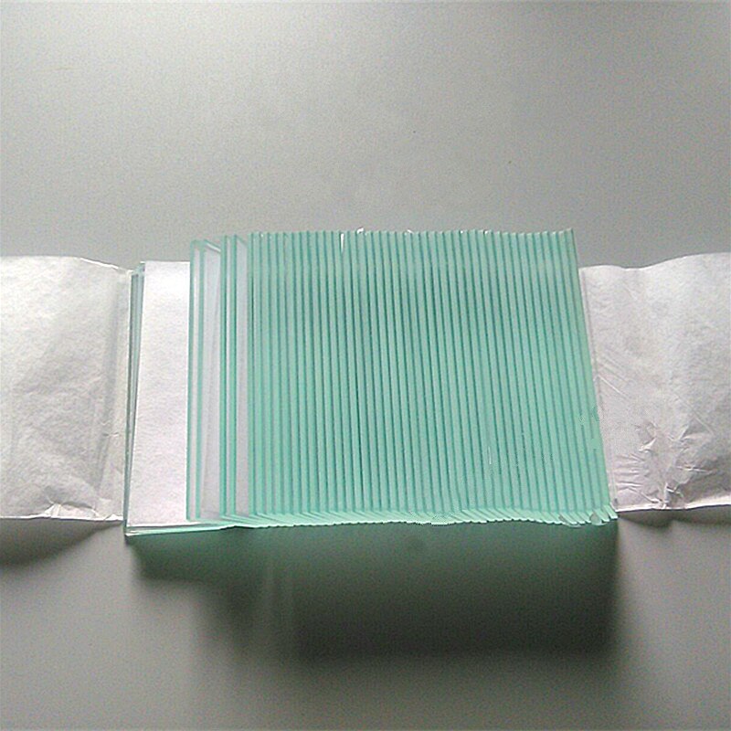 Microscope Slides Thick 2 mm Blood Bone Marrow Push Slides For Microscope 25.4mm x 76.2mm Microscope Accessories 50pcs/pk