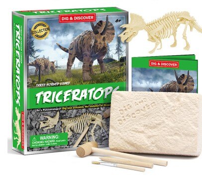 Dinosaur archaeological excavation toy prehistoric crocodile fossil skeleton excavation DIY boy