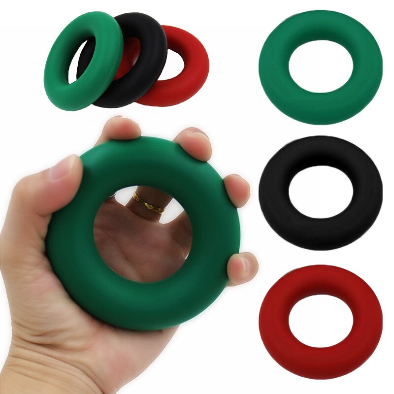 Silicone Training Ring Hand Grip Ring Finger Trainer Expander Muscle Exercise Gym Fitness Accessories Sport Equipment Resistance