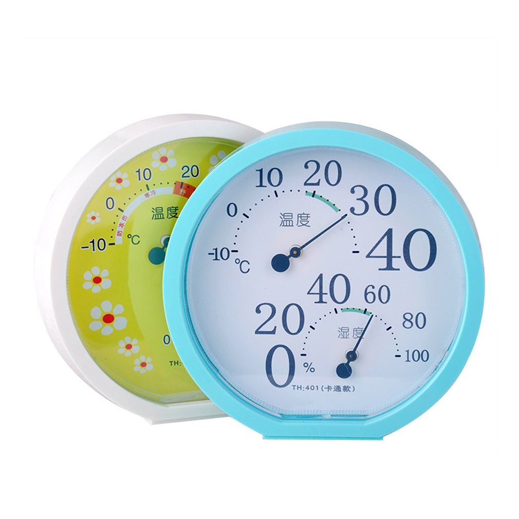 TH401 Portable Indoor Outdoor Thermometer Hygrometer Mini Pointer Temperature Humidity Monitor Meter Weather Station Tools