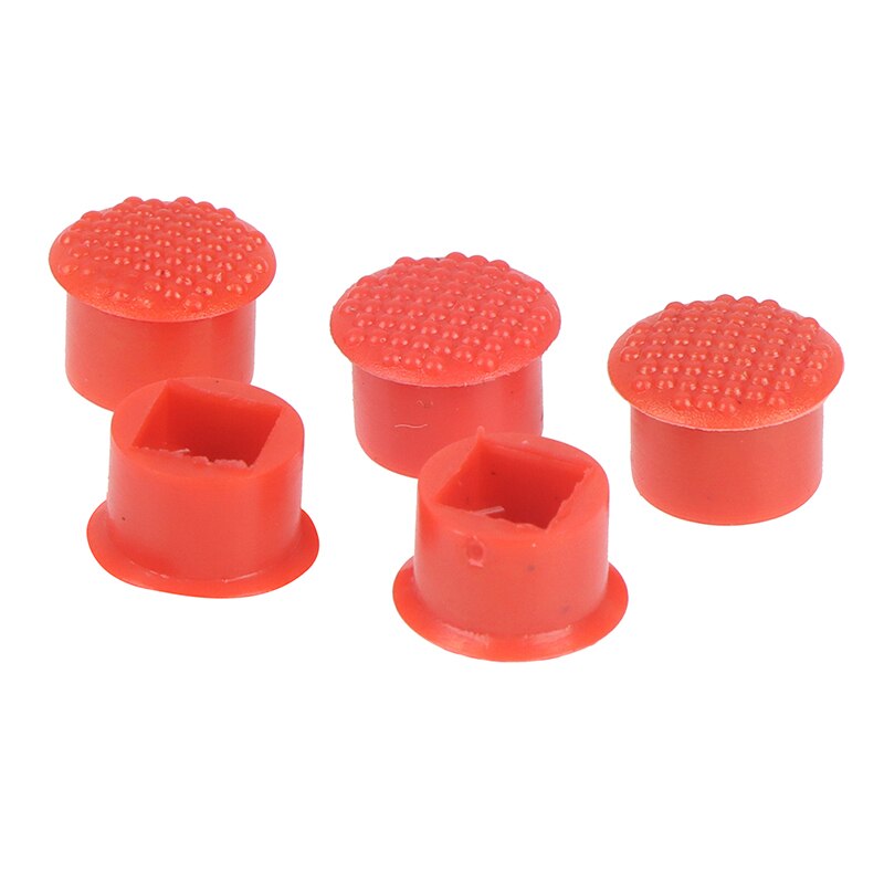 5pcs/SET Laptop Rubber Mouse Pointer Cap for IBM Thinkpad Little TrackPoint Red Cap for Keyboard Trackstick Guide
