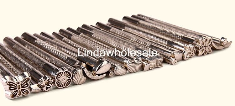 Diy leather carving printing tool kit,Leather Engraving Tools