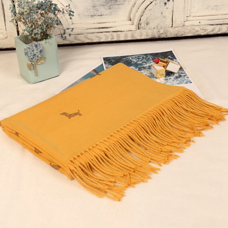 Winter Warm -drilling Scarf Women Pashmina Shawl Cashmere Solid Scarves Blanket Shawls scarf female stole: style 17