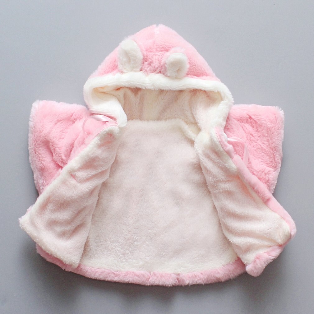 Mädchen Herbst Winter Kleidung freundlicher Kleidung Neue Mädchen Baumwolle zur Seite fahren Baby Mädchen Jacke Verdickt Jacken draussen Anti-kalten Mantel