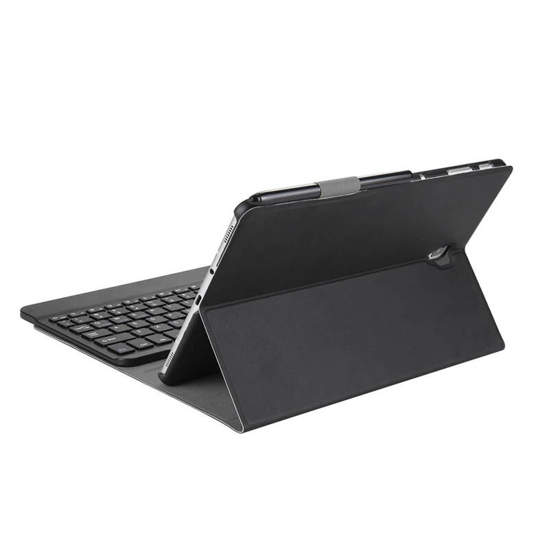 Bluetooth Wireless Keyboard Case Voor Samsung Galaxy Tab S4 10.5 Inch T830 T835 SM-T830 SM-T835 Leather Stand Cover Met Toetsenbord