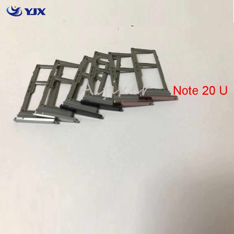 10Pcs Sim Card Tray Holder Sd Reader Voor Samsung Galaxy Note 20 Ultra Sim Card Tray Slot Cassette Vervanging deel