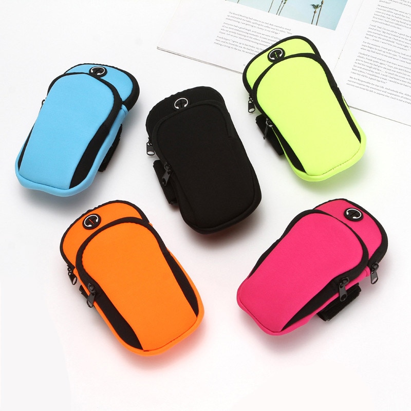 Universal Waterproof Sport Armband Bag Running Jogging Gym Arm Band Outdoor Sports Arm Pouch Phone Bag Case Cover Holder