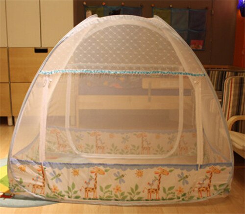 115cm/155cm schattige opvouwbare klamboes met cartoonpatroon voor kinderbed, babybedje, klamboe, tent, buitentent voor kinderen, kamperen: 115cm