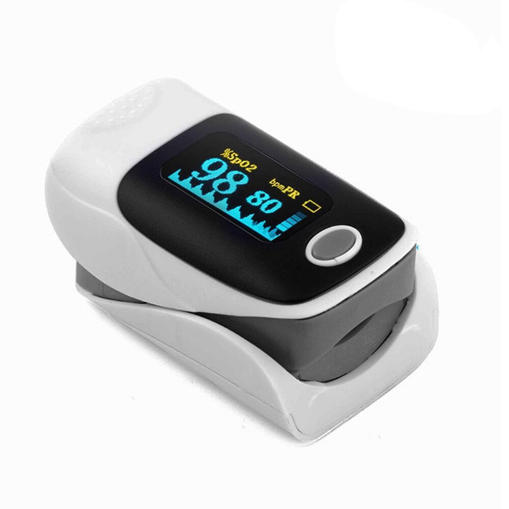Pulse Oximeter Fingertip Blood Oxygen SpO2 Monitor Fitness Tracker Health Care Sports Exercise Monitoring Digital LED Display: style 3 -B