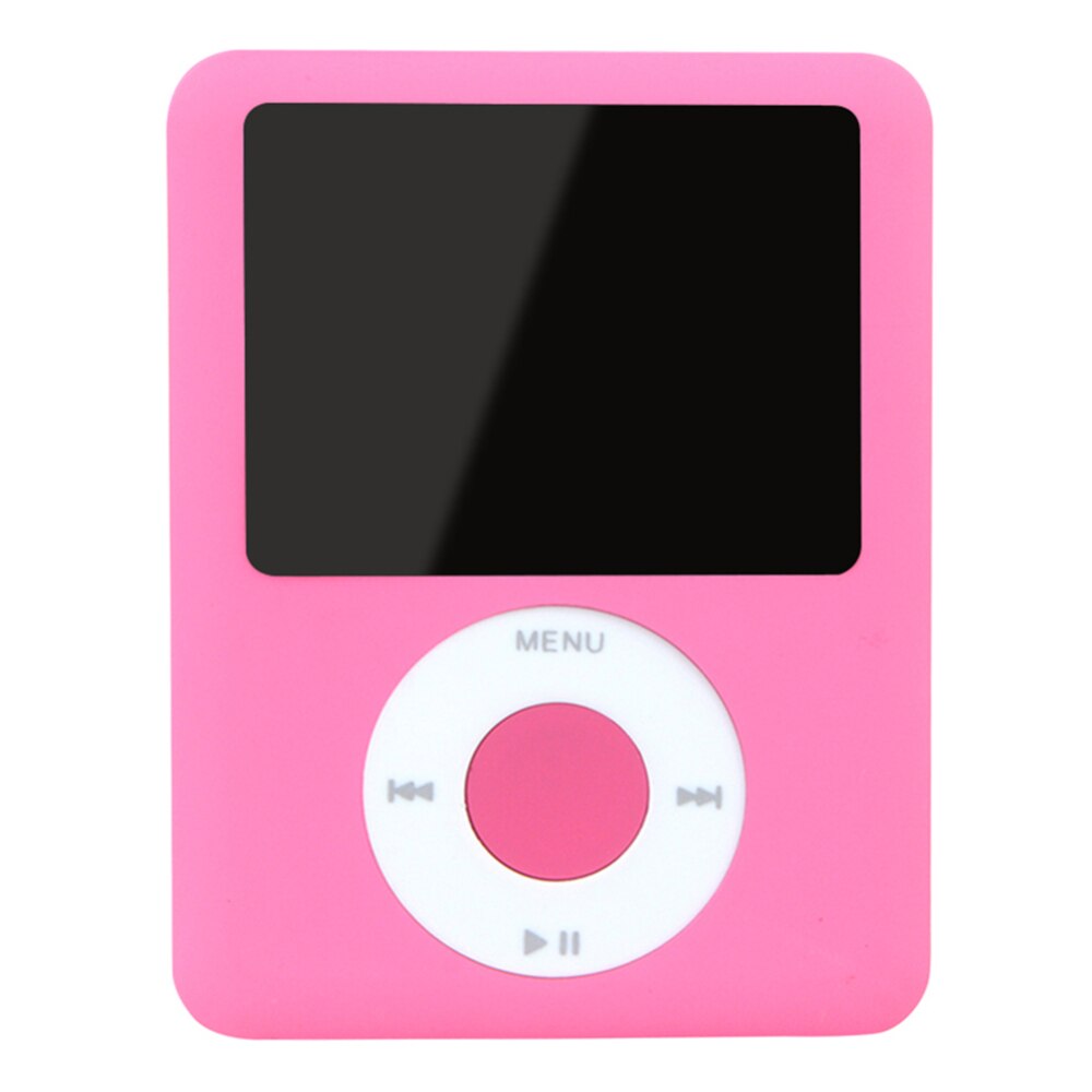 1.8 Inch Lcd-scherm MP3 MP4 Muziekspeler Metalen Behuizing 32Gb MP4 Speler Ondersteuning E-Book Lezen Fm Radio: Pink