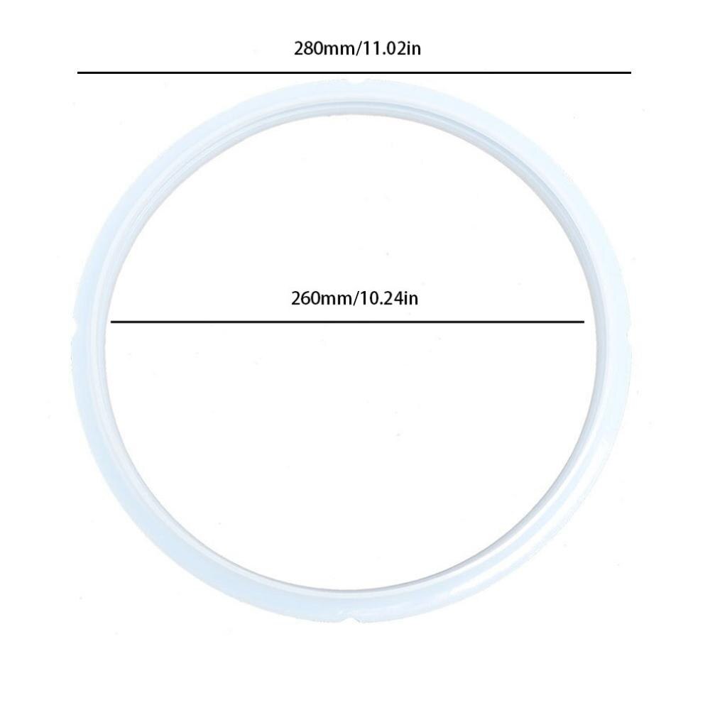 Rubber Pressure Cooker Gaskets Replacement Silicone Sealing Ring For Electric Pressure Cookers Kitchen Cookware Tool: 12L