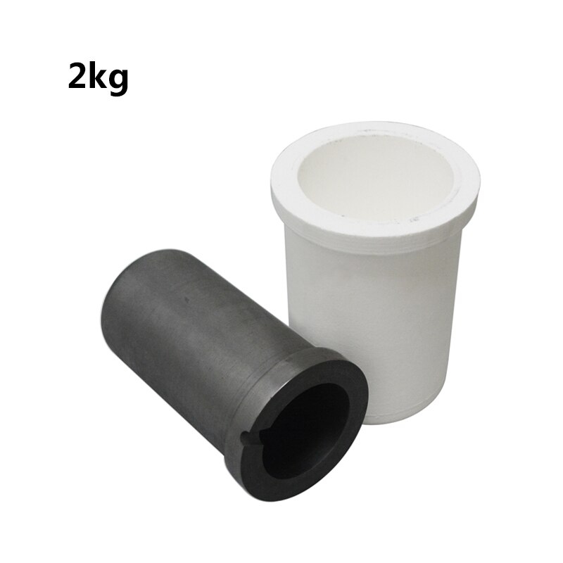1/2/2.5/3/4/5kg Capacity High-purity Melting Graphite Crucible Cup Mould Melting Resistance for Gold and Silver Metal Smelting
