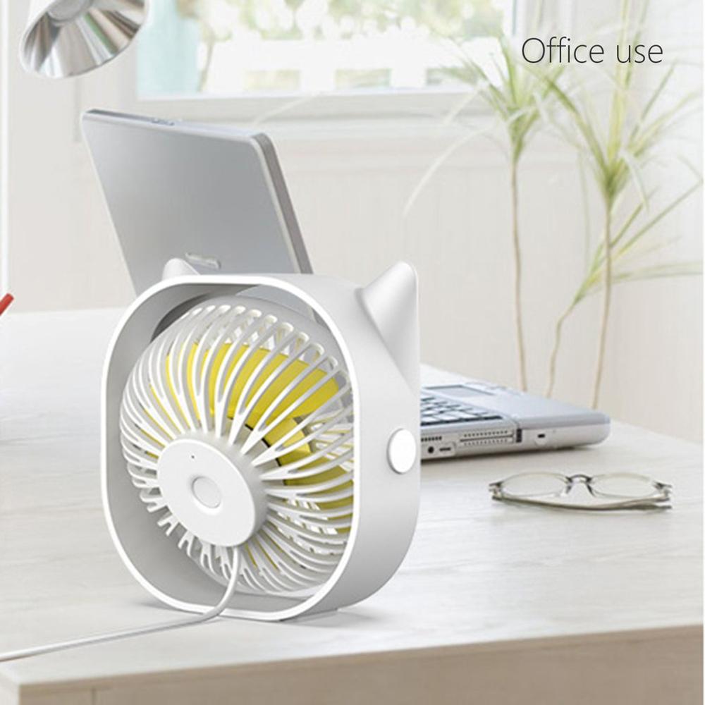 Usb Mini Small Fan Charging Portable Desktop Silent Fan Summer Mini Table Fan Student Home Office Desktop Fan