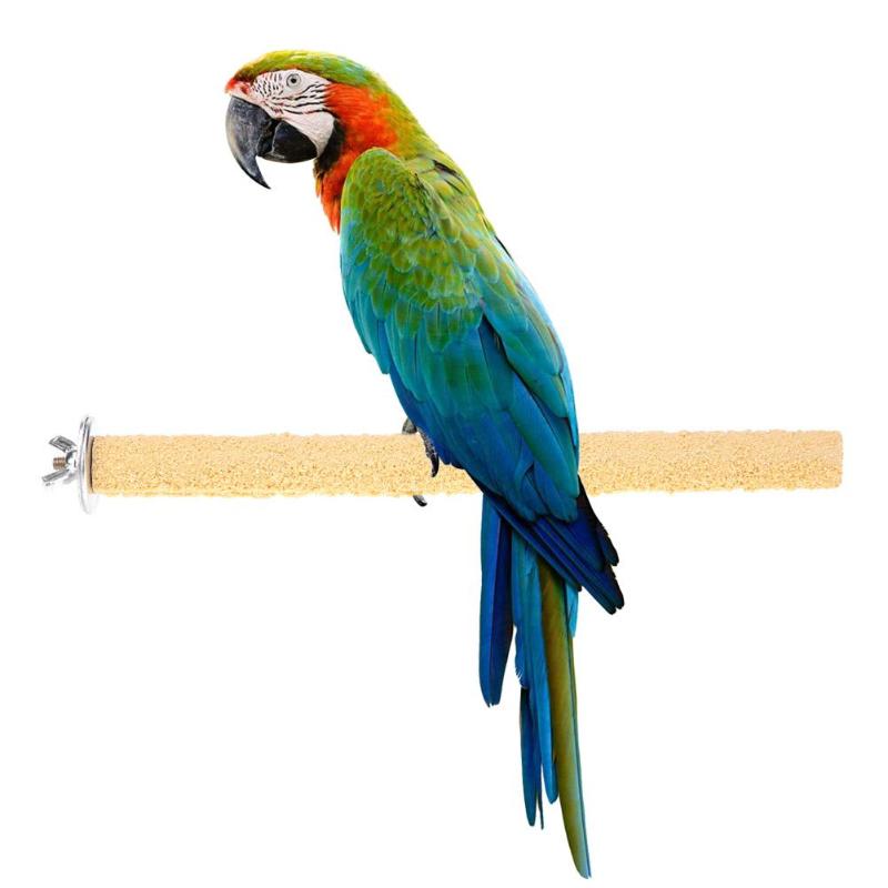 1 unidad pájaro mascota de juguete jaula perchas soporte plataforma loro Paw molinillo mordeduras Juguetes Para Perico mascotas aves Accesorios