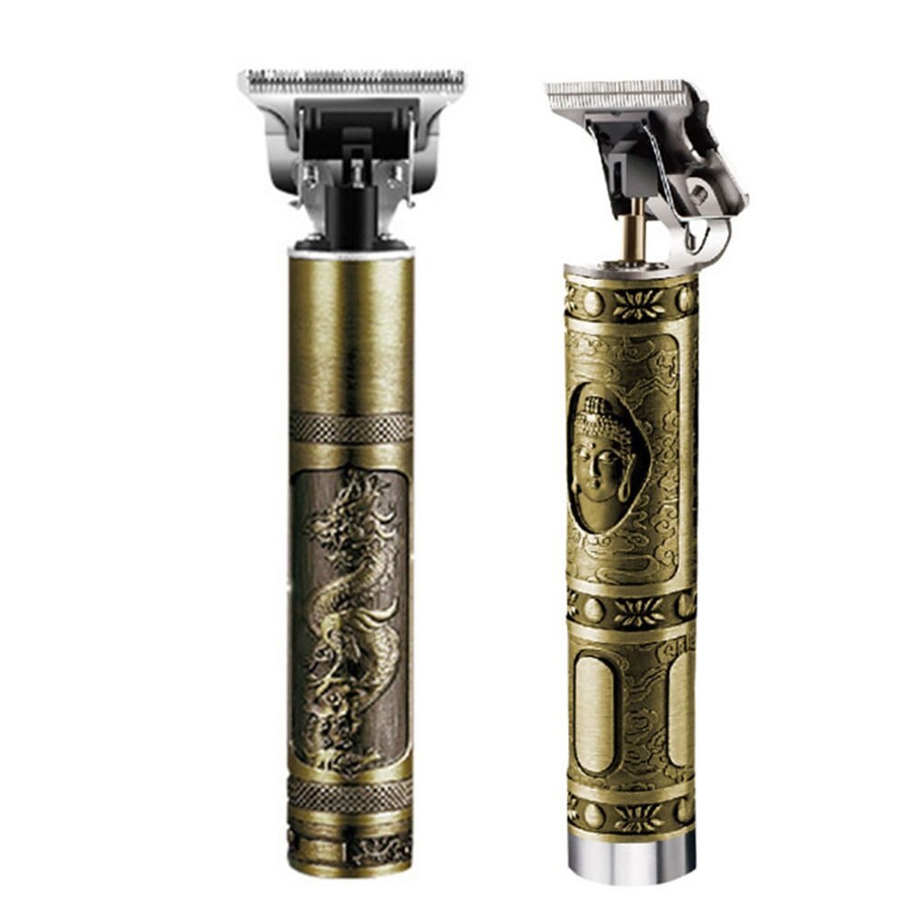 Kemei retro oliekop tondeuse elektrische tondeuse voor heren oplaadbare tondeuse