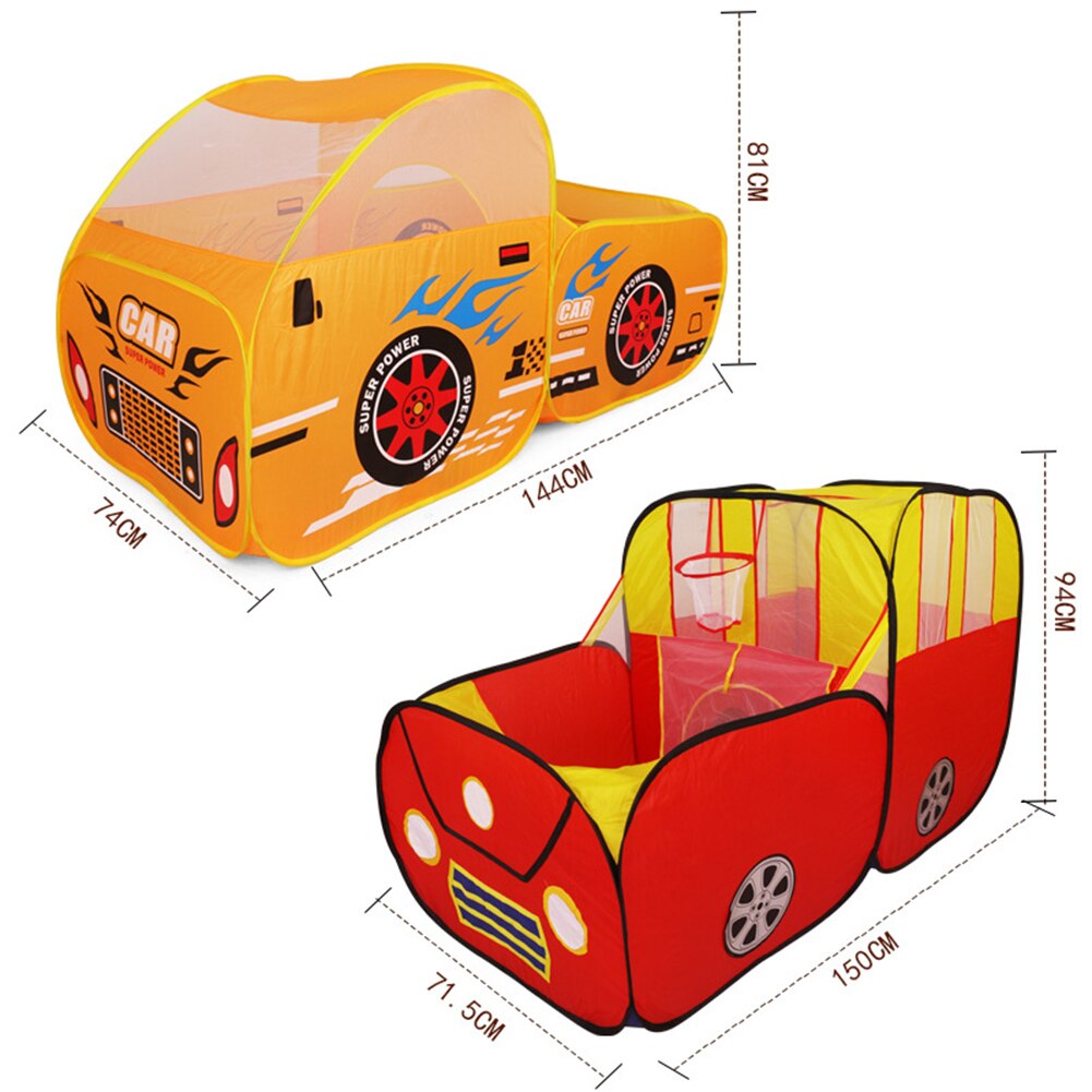 Tenda per bambini doppia auto modello Play House piscina interna ed esterna Ocean Ball Pool Bobo Ball Pool tenda per bambini coperta ed esterna