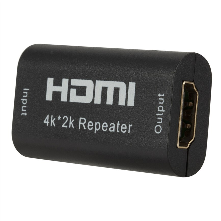 Grwibeou Mini 4K*2K HDMI Extender Repeater 3D HDMI Adapter Signal Amplifier Booster 4.95Gbps Over Signal HDTV HDMI Extender: Default Title