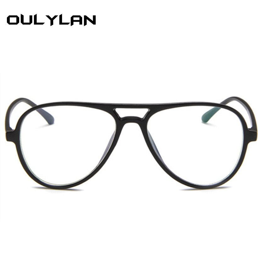 Oulylan Mannen Pilot Bril Frame Vrouwen Mode Bijziendheid Transparante Brillen Frames Mannelijke Computer Bril