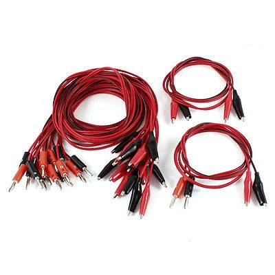 Connecteur male fiche banane 4mm, adaptateur de Type soudure plaqué or, 8 pièces pour tests électriques de bricolage