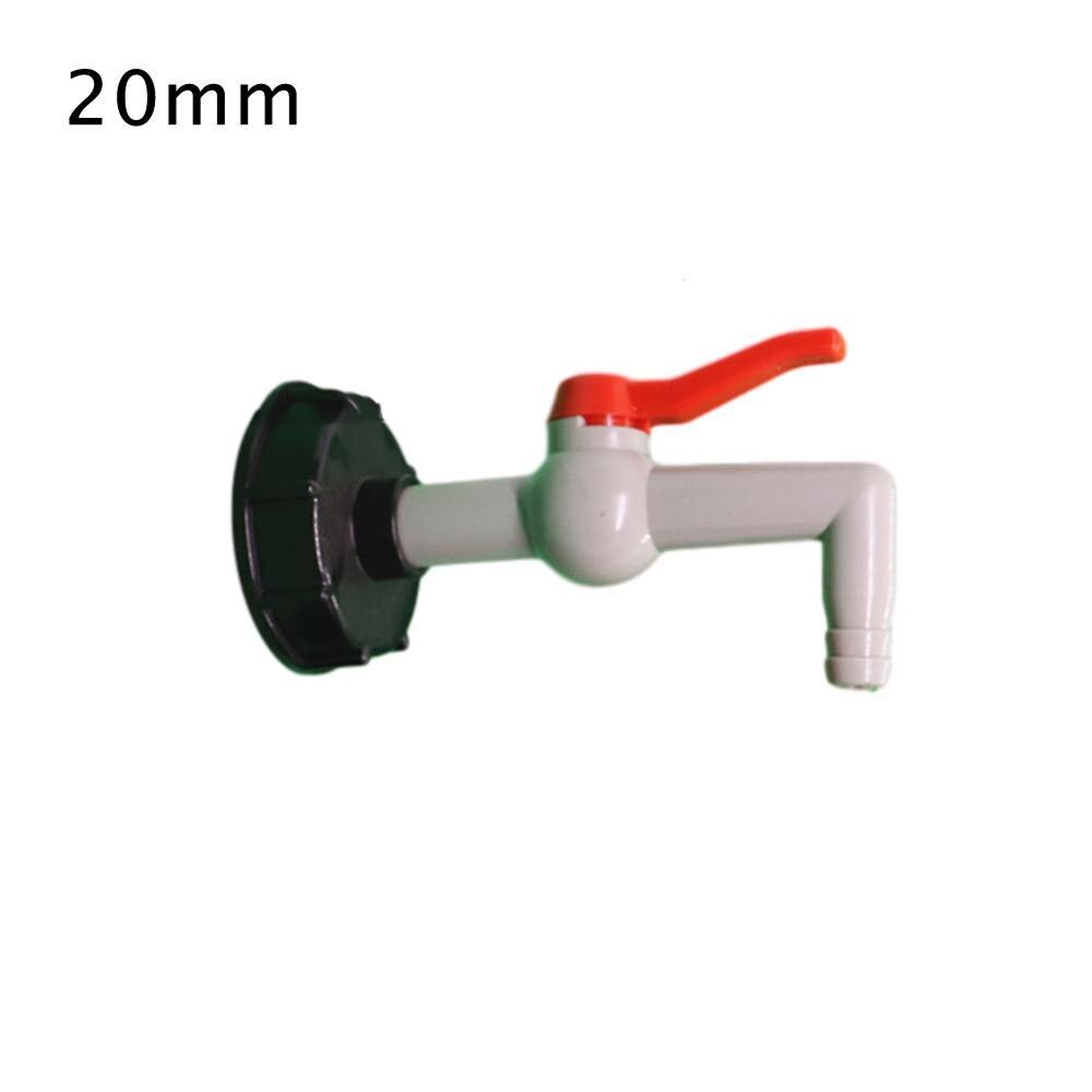 Durable IBC Tank Adapter Garden Hose Faucet Connector Extend Water Tank Fittings Adapter 1PCS: 20mm