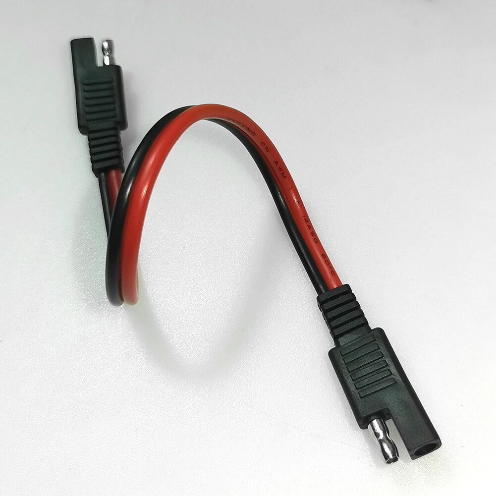 2 Pin Sae Power Automotive Verlengsnoer Kabel 14AWG 30Cm Sae Sae Quick Connector Solar Batterij Plug Draad