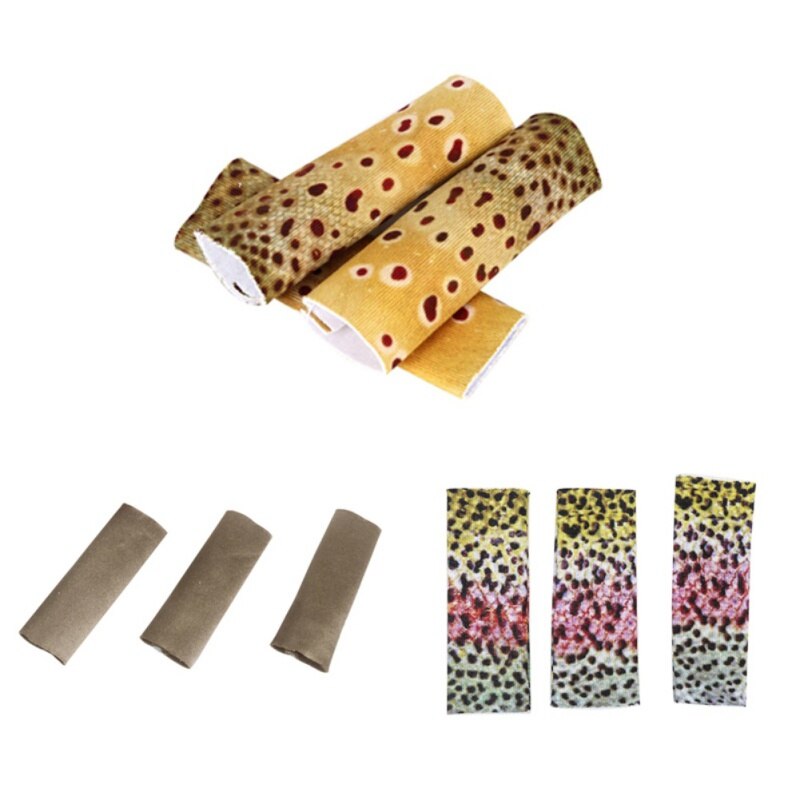 3 unids/set dedo pesca línea de protección Anti arañazos suave elástico deportes al aire libre dedo mano equipo Protector de manga