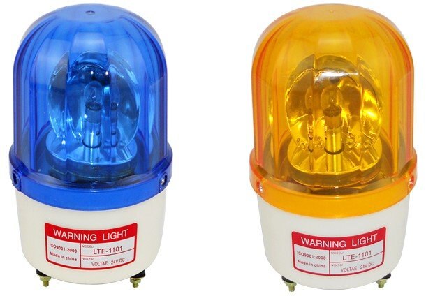 LTE-1101 Revolving Warning Light Bulbs Rotary Emergency Strobe Light Beacon Signal Incandcent Warning Light Lighting