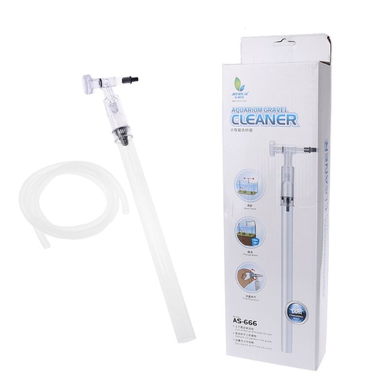 Practical Aquarium Fish Tank Cleaner Kit Cleaning Gravel Filter Pump Vacuum Siphon Sand Cleaner J2HA