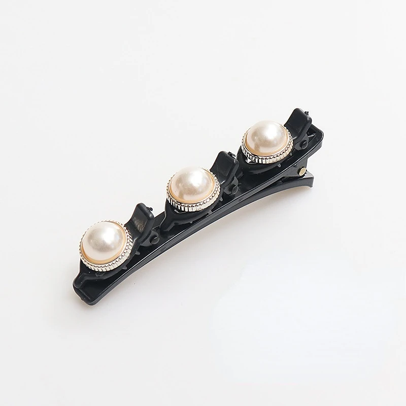 Double Layer Braided Hairpin Hair Hoop Broken Hair Clip Women Hairpin Korean Fixed Headband Hairpin Lazy Hair Accessories: PURPLE