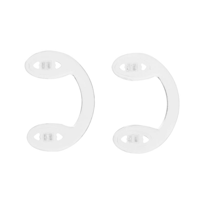 2Pcs/Lot U Style Silicone Conjoined Eyeglass Soft Nose Pads For Kids Children: Default Title