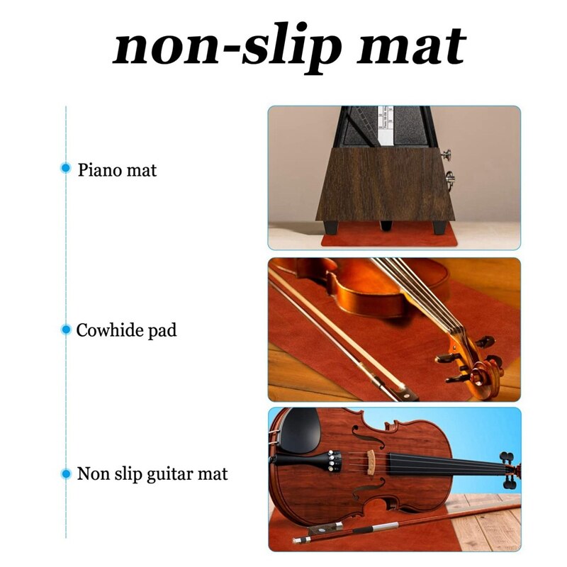 Gitaar Antislip Pad Been Doek Erhu Pipa Grote, middelgrote En Kleine Ruan Liuqin Yueqin Muziekinstrument Pad Piano Pad